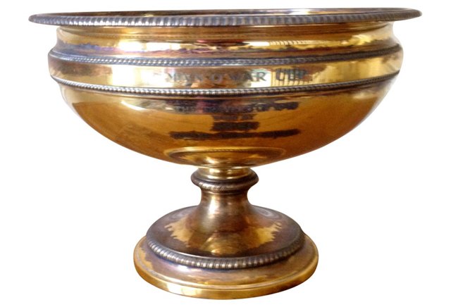 Solid Gold Tiffany-Designed Man O’ War Cup